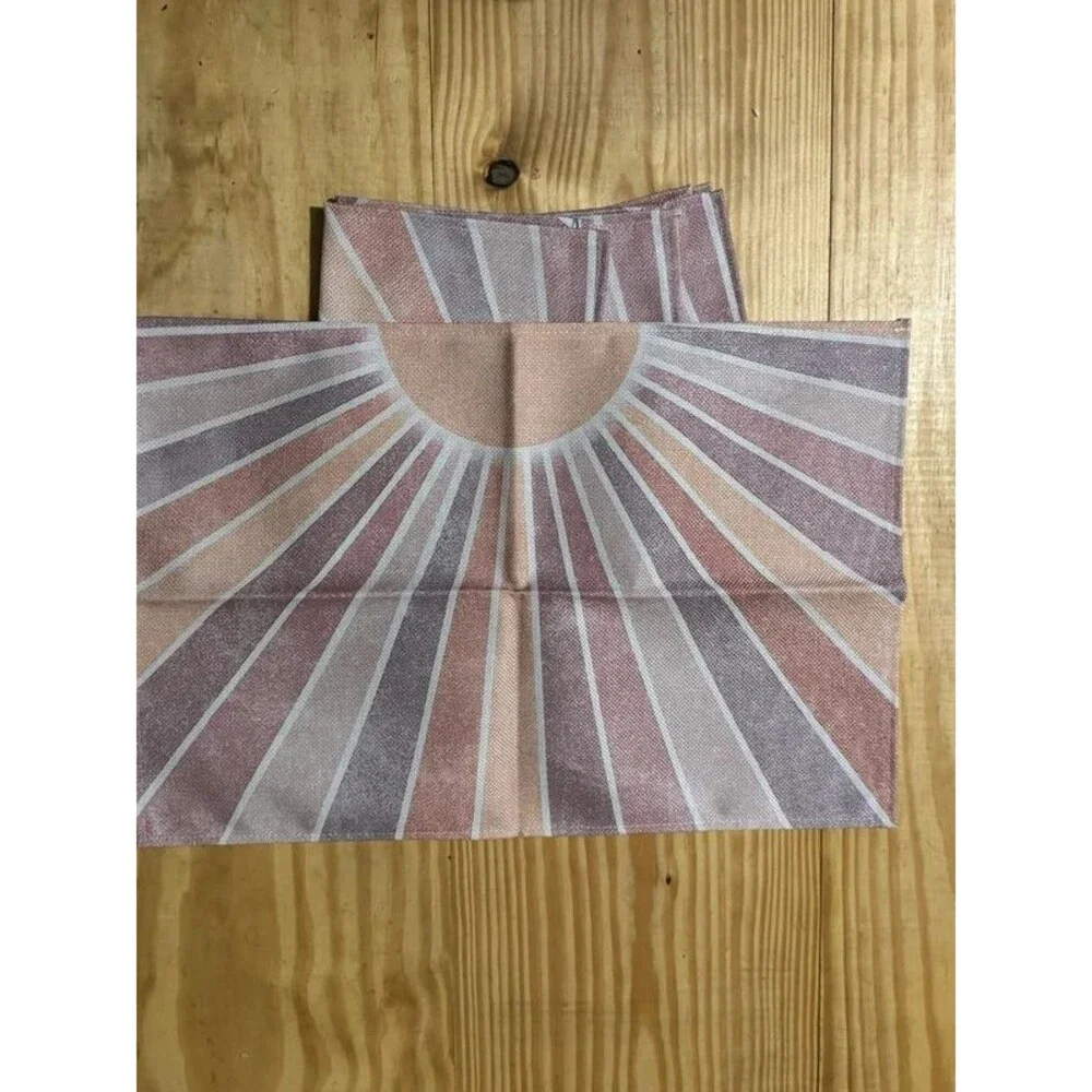 Boho Placemats Sunbeam pattern 4 piece New